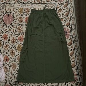 Urban Outfitters Forest Green Maxi Skirt